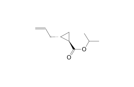 (E)-1-CARBOISOPROPOXY-2-ALLYLCYCLOPROPANE