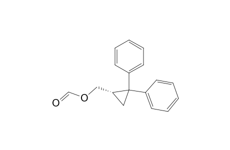 Formic acid (trans-2,2-diphenylcyclopropyl) methyl ester