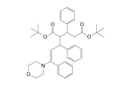 2-[(E)-3-(4-morpholinyl)-1,3-diphenylprop-2-enyl]-3-phenylpentanedioic acid ditert-butyl ester