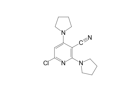 2,4-bis(1-pyrrolidinyl)-6-chloronicotinonitrile