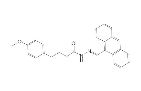 benzenebutanoic acid, 4-methoxy-, 2-[(E)-9-anthracenylmethylidene]hydrazide