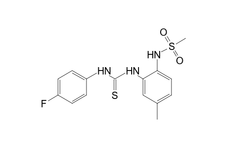 4'-fluoro-5-methyl-2-(methylsulfonamido)thiocarbanilide