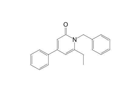 1-Benzyl-6-ethyl-4-phenyl-2-pyridone