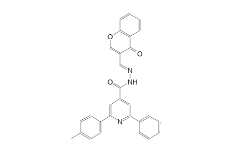2-(4-methylphenyl)-N'-[(E)-(4-oxo-4H-chromen-3-yl)methylidene]-6-phenylisonicotinohydrazide