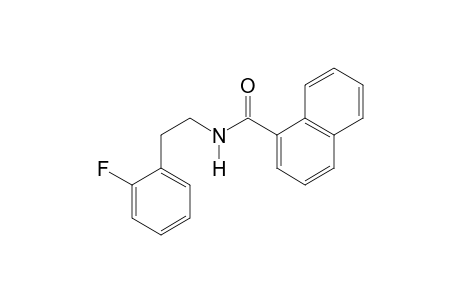 N-[2-(2-Fluorophenyl)ethyl]-1-naphthamide