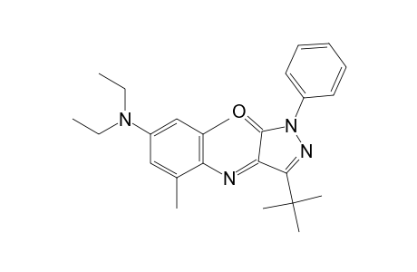 3H-pyrazol-3-one, 4-[[4-(diethylamino)-2,6-dimethylphenyl]imino]-5-(1,1-dimethylethyl)-2,4-dihydro-2-phenyl-