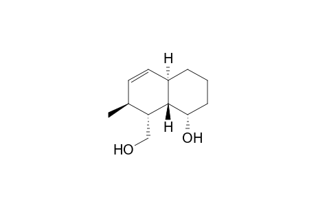 (1S,4aR,7S,8R,8aS)-7-methyl-8-methylol-1,2,3,4,4a,7,8,8a-octahydronaphthalen-1-ol