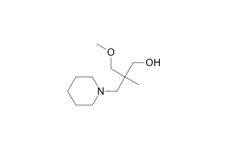 2-Methoxymethyl-2-( piperidinomethyl) propan-1-ol