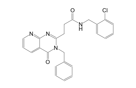 pyrido[2,3-d]pyrimidine-2-propanamide, N-[(2-chlorophenyl)methyl]-3,4-dihydro-4-oxo-3-(phenylmethyl)-