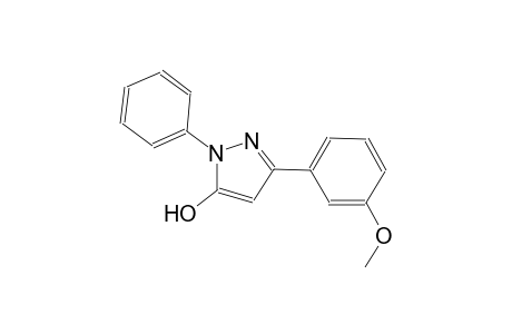 1H-pyrazol-5-ol, 3-(3-methoxyphenyl)-1-phenyl-