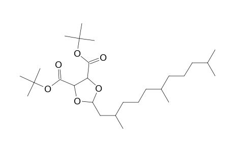 1,3-Dioxolane-4,5-dicarboxylic acid, 2-(2,6,10-trimethylundecyl)-, bis(1,1-dimethylethyl) ester