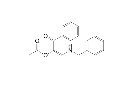 2-Acetoxy-3-benzylamino-1-phenylbut-2-en-1-one
