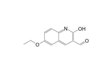 6-ethoxy-2-hydroxy-3-quinolinecarbaldehyde