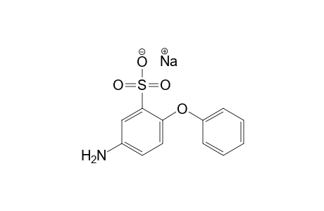 5-amino-2-phenoxybenzenesulfonic acid, sodium salt