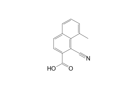 1-cyano-8-methyl-2-naphthoic acid