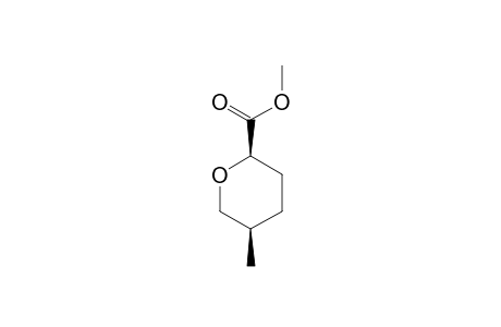 cis-2-Methoxycarbonyl-5-methyl-tetrahydropyran