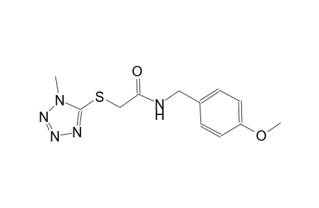 N-(4-methoxybenzyl)-2-[(1-methyl-1H-tetraazol-5-yl)sulfanyl]acetamide