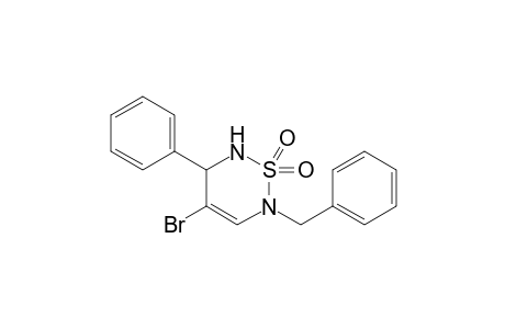 2-Benzyl-5-phenyl-4-bromo-5,6-dihydro-1,2,6-thiadiazine - 1,1-dioxide