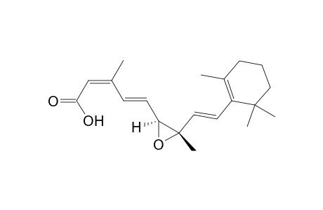 Retinoic acid, 9,10-epoxy-9,10-dihydro-, (9R,10S)-(.+-.)-