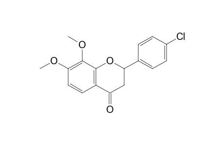4'-Chloro-7,8-dimethoxyflavanone