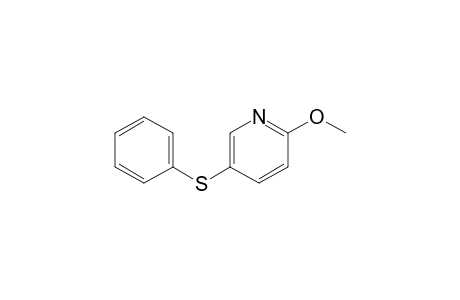 2-Methoxy-5-(phenylsulfanyl)pyridine