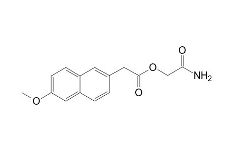2-Amino-2-oxoethyl 2-(6-methoxynaphthalen-2-yl)acetate