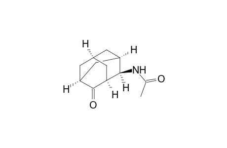 Acetamide, N-(4-oxotricyclo[3.3.1.1(3,7)]dec-2-yl)-, (1.alpha.,2.alpha.,3.beta.,5.alpha.,7.beta.)-