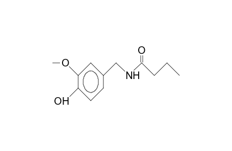 N-(4-Hydroxy-3-methoxy-benzyl)-butyramide