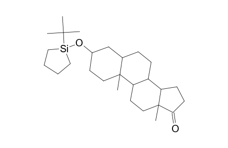 3-[(1-tert-butyl-1-silolanyl)oxy]androstan-17-one