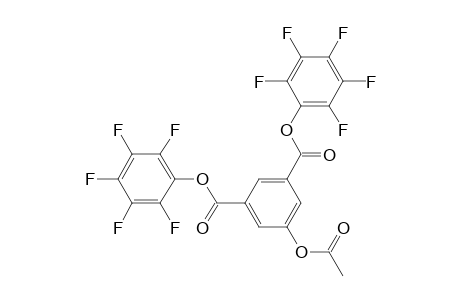 bis(pentafluorophenyl) 5-acetoxyisophthalate