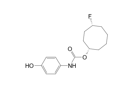 (cis)-4-Fluorocyclooctyl N-(p-hydroxyphenyl)carbamate