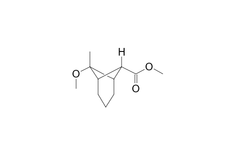 ENDO,ENDO-7-METHYL-7-METHOXYBICYCLO[3.1.1]HEPTAN-6-CARBOXYLIC ACID,METHYL ESTER