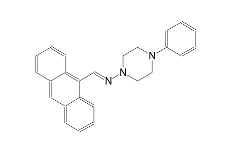 1-piperazinamine, N-[(E)-9-anthracenylmethylidene]-4-phenyl-