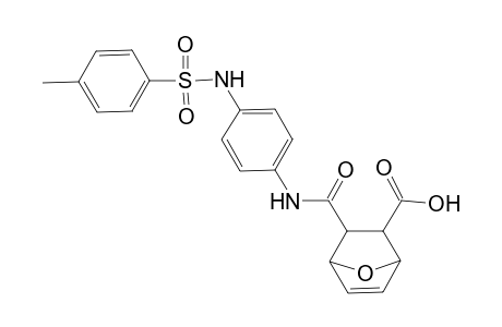 2-[[4-(p-tolylsulfonylamino)phenyl]carbamoyl]-7-oxabicyclo[2.2.1]hept-5-ene-3-carboxylic acid