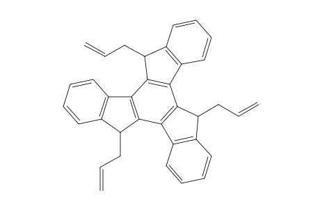 syn-5,10,15-Tris(1-prop-2-enyl)-10,15-dihydro-5H-diindeno[1,2-a;1',2'-c]fluorene