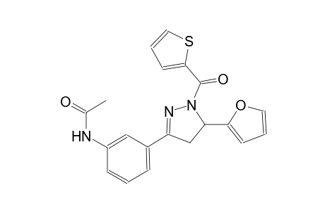 acetamide, N-[3-[5-(2-furanyl)-4,5-dihydro-1-(2-thienylcarbonyl)-1H-pyrazol-3-yl]phenyl]-