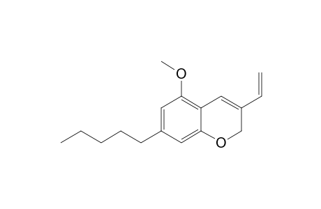 5-Methoxy-7-pentyl-3-vinyl-2H-chromene