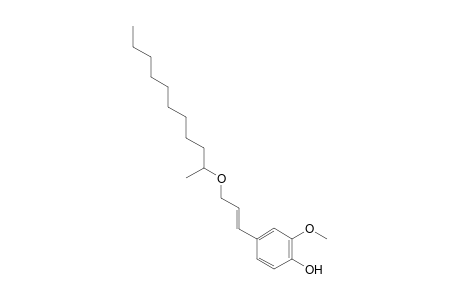 (E)-2-methoxy-4-(3-(undecan-2-yloxy)prop-1-en-1-yl)phenol