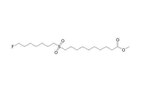 Methyl 18-fluoro-11-thiaoctadecanoate - S,S-Dioxide