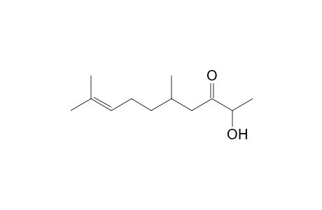 2-Hydroxy-5,9-dimethyldec-8-en-3-one