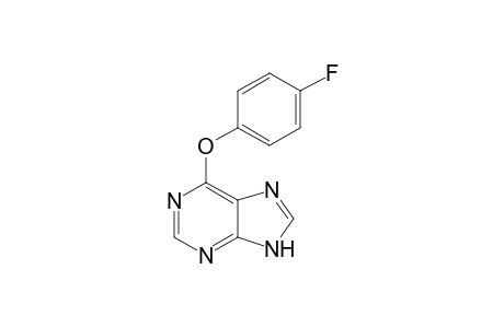 6-(p-Fluorophenoxy)-9H-purine
