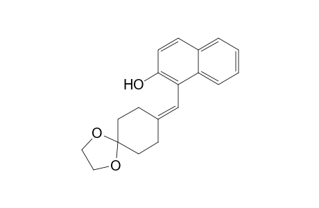 1-(1,4-Dioxaspiro[4.5]dec-8-ylidenemethyl)-2-naphthol