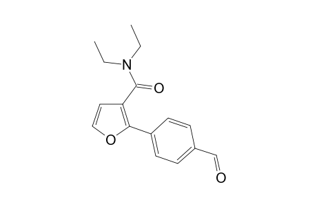 N,N-Diethyl-2-(4-formylphenyl)furan-3-carboxamide