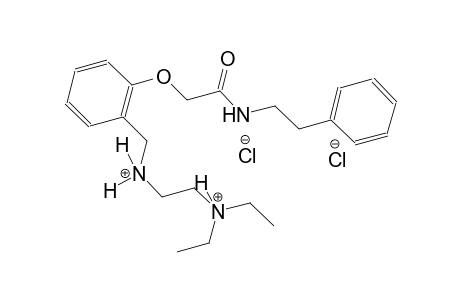 N~1~,N~1~-diethyl-N~2~-(2-{2-oxo-2-[(2-phenylethyl)amino]ethoxy}benzyl)-1,2-ethanediaminium dichloride