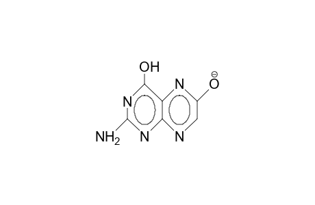 Xanthopterinate anion