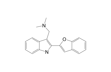 2-(2-BENZOFURANYL)-N,N-DIMETHYL-1H-INDOLE-3-METHANAMINE