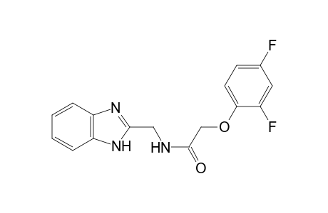 Acetamide, N-(1H-1,3-benzimidazol-2-ylmethyl)-2-(2,4-difluorophenoxy)-