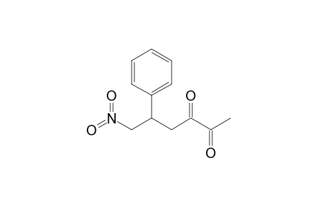 6-Nitro-5-phenyl-hexane-2,3-dione