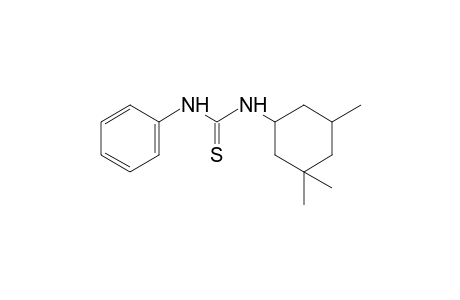 1-phenyl-2-thio-3-(3,3,5-trimethylcyclohexyl)urea