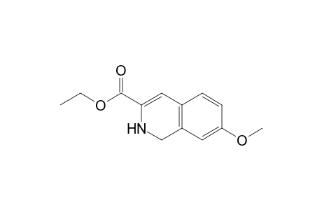 3-Isoquinolinecarboxylic acid, 1,2-dihydro-7-methoxy-, ethyl ester